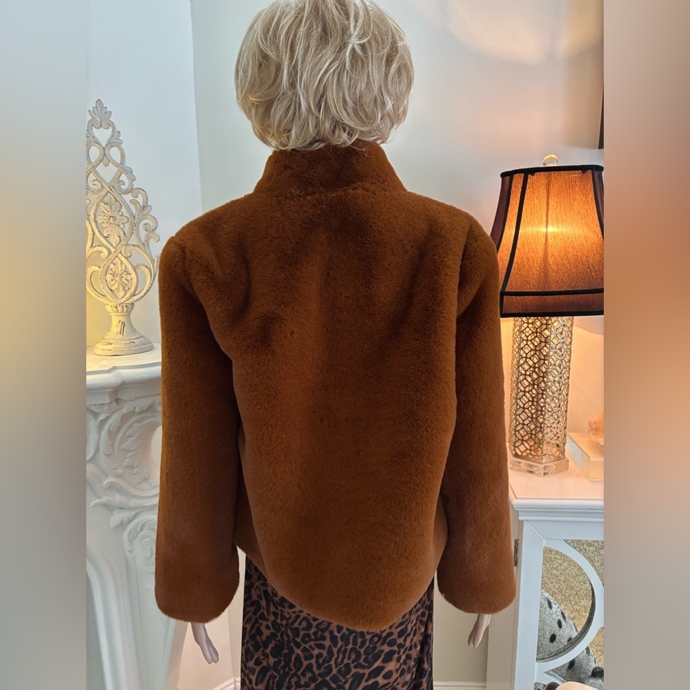 Forever 21 Rust Teddy Jacket - Picture 5 of 13